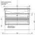 Тумба под раковину Aquanet Остин 105 белый (под раковину Стиль)