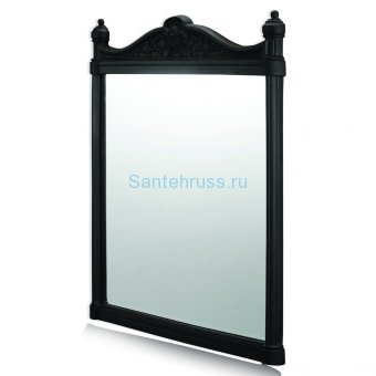 Зеркало Georgian с рамой, цвет черный алюминий Burlington