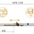 Душевая дверь с доводчиками CEZARES STYLUS-SOFT-BF-1-110-C-Cr