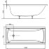 Акриловая ванна Ravak Classic 120х70
