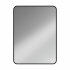 Зеркало LED VLM-3VC600B-2 600х800 c сенсорным выключателем и диммером, антизапотевание
