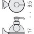 Дозатор Colombo Design Melo В9306.000