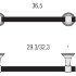 Полотенцедержатель Colombo Design Hermitage В3309.HPS золото