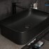 Раковина Gid Bm9599 53366 накладная черная матовая 61x38x15 Раковина Gid Bm9599 53366 накладная черная матовая 61x38x15