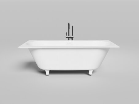 Ванна встраиваемая Salini ORNELLA AXIS KIT 170x75 покраска по RAL снаружи 103513GRH