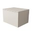 Тумба подвесная VELVEX Unit 60x40 выдв. ящик внутр. ящик шёлк шампань
