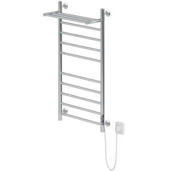 Полотенцесушитель Электрич.кабельный Ника WAY-2 100/50 с полкой правый тэн