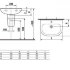 Раковина Roca Access 600x450, 1 отверстие ZRU9307610 Раковина Roca Access 600x450, 1 отверстие ZRU9307610
