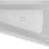 Акриловая ванна STILL SMART LED L 170x110