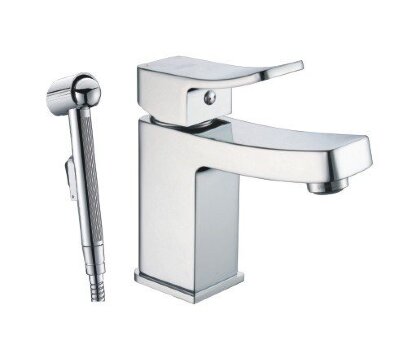 Aller 1068 Смеситель для умывальника с гигиенической лейкой Aller 1068 Смеситель для умывальника с гигиенической лейкой