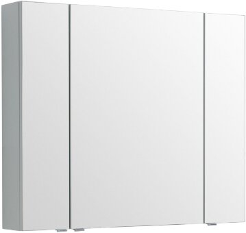 Зеркальный шкаф Aquanet Алвита New 100 Серый