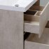 База под раковину подвесная с двумя выкатными ящиками, 900x450x550,AM-Verona-Push-900-2C-SO-St