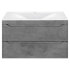 База под раковину Fine 800 подвесная, 2 выкатных ящика soft close, Beton
