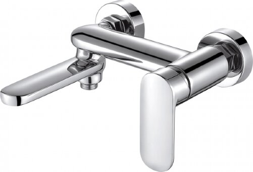 Смеситель для ванны c коротким изливом Bravat Opal Смеситель для ванны c коротким изливом Bravat Opal