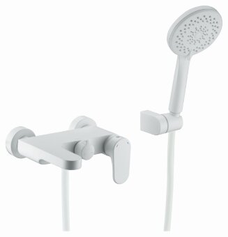 Смеситель для ванны SPECTRE Matt White