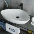 Раковина Gid N9062 51117 накладная белая 66.5x44x15 Раковина Gid N9062 51117 накладная белая 66.5x44x15