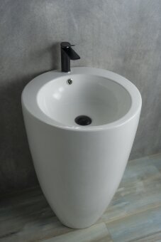 Раковина Gid Nb133 81106 накладная белая 49x49x82 Раковина Gid Nb133 81106 накладная белая 49x49x82