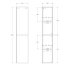 Шкаф подвесной BelBagno KRAFT-1600-2A-SC-RT-R Rovere Tabacco