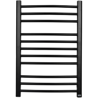 Полотенцесушитель GROIS Todor GR-014 500х800 П11 (3+5+3) RAL9005 черный матовый