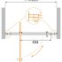 Душевая дверь CEZARES MOLVENO-BA-1-80-C-Cr-IV