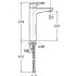 Смеситель Roca Atlas для раковины без донного клапана, 5A3790C0M