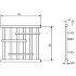 Полотенцесушитель Ника ECON ПМ-6 50/70 без полки