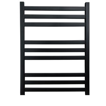 Полотенцесушитель Ника MODERN ЛМ-6 80/40 RAL9005 черный матовый