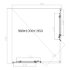 Душевой уголок Slim-N VSS-4SN9010CL, 1000*900, хром, стекло прозрачное