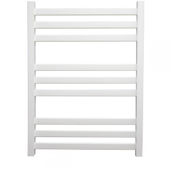 Полотенцесушитель Ника MODERN ЛМ-6 80/40 RAL9016 белый матовый