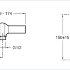 Смеситель для душа Jacob Delafon Singulier E10869-CP