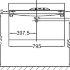 Тумба подвесная без раковины Jacob Delafon Rythmik EB1302-G80