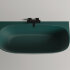 Ванна каменная отдельностоящая матовая 170х80 Salini Sofia Wall 102522MRH окрашена по RAL снаружи