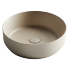 Умывальник чаша накладная круглая (цвет Капучино Матовый) Element 390*390*120мм
