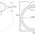 Кольцо для полотенец 16 см BEMETA TREND-I хром