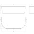 Передняя панель для акриловой ванны CEZARES METAURO-wall-180-SCR-W37