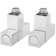 ВЕНТИЛЬ ЗАПОРНЫЙ УГЛОВОЙ КВАДР  1/2" x 1/2" г/ш (ш/ш) LX-858SCH0404 хром (ГРОТА)