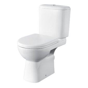 ACCESS унитаз-компакт напольный 360x670x790 мм, c сиденьем, с косым выпуском, белый