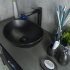 Раковина Gid Nc901 52223 накладная черная матовая 41x34x15 Раковина Gid Nc901 52223 накладная черная матовая 41x34x15