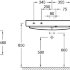 Подвесная раковина Jacob Delafon Rythmik EXN112-Z-00