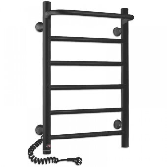 Полотенцесушитель с/т Laris Прайм ЧКЧ П6 400/600 левый тэн черный матовый 73207592 RU Полотенцесушитель с/т Laris Прайм ЧКЧ П6 400/600 левый тэн черный матовый 73207592 RU