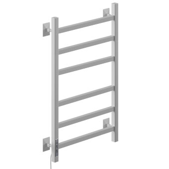 Полотенцесушитель Электрич.кабельный Ника STEP-1 60/40 RAL9016 белый матовый левый тэн