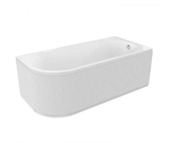 Панель фронтальная Roca Gava 170X80 рифленая, правая, белая ZRU9310311 Панель фронтальная Roca Gava 170X80 рифленая, правая, белая ZRU9310311
