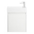 База под раковину подвесная BelBagno KRAFT MINI-500/260-1A-SO-BO-R Bianco Opaco