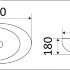 Умывальник CeramaLux 78456