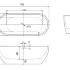 Акриловая ванна ARTMAX AM-218-1700-750