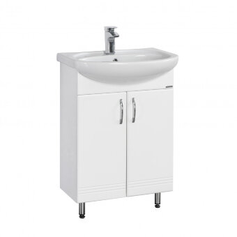 Тумба ОНДА 60, белая (под раковину ГРАЦИЯ 60)