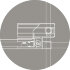 Душевая дверь в нишу CEZARES SLIDER-B-1-90/100-GRIGIO-NERO
