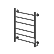 Полотенцесушитель Электрич.кабельный Ника WAY-2 60/50 RAL9005 черный матовый правый тэн