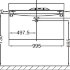 Тумба подвесная без раковины Jacob Delafon Rythmik EB1304-E10