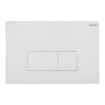 Клавиша смыва B&W WPI-09541 серия V, цвет: Glossy Ivory (244х162х11)